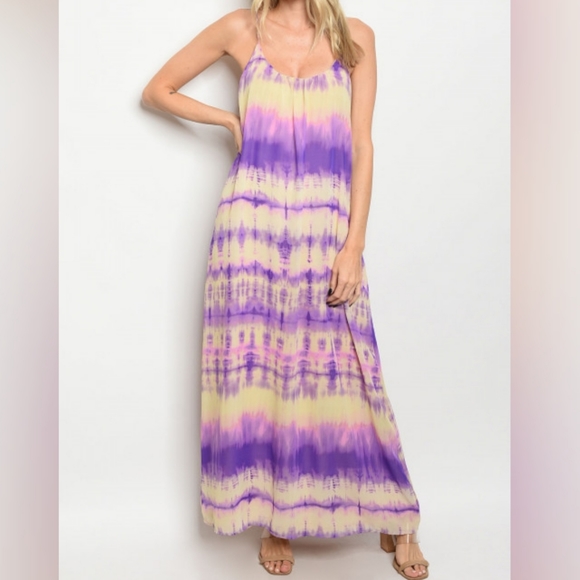 Tie Dye Maxi Dress - Picture 2 of 2